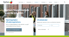 Desktop Screenshot of cyclusnv.nl